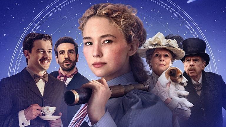 The main characters of the movie version of Virginia Woolf's novel 'Night and Day,' from the cinematic poster